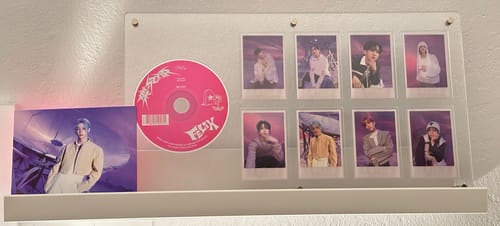 Customer photo review of CD - Photocard Acrylic Clear Frame