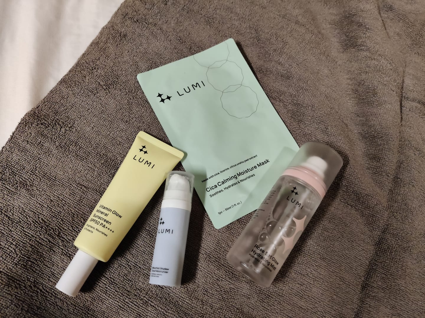 Customer photo review of Super Serum Trio