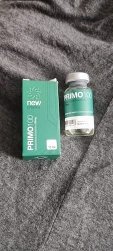 Reseña con foto de un cliente sobre New Pharma Primobolan 100mg