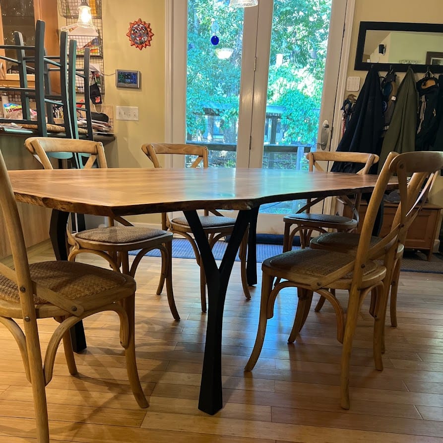 Customer photo review of Metal Table Legs - 508 Faras 28H