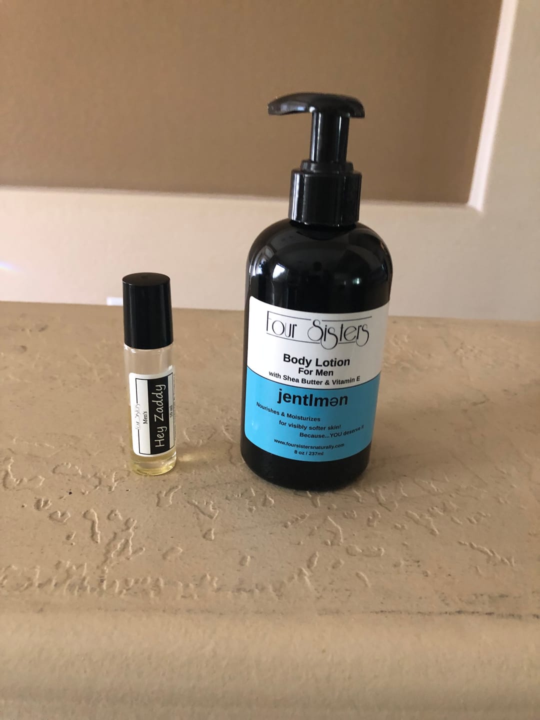 Customer photo review of Men's Body Lotion