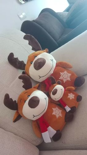 Customer photo review of Xmas Snuggles Plushies