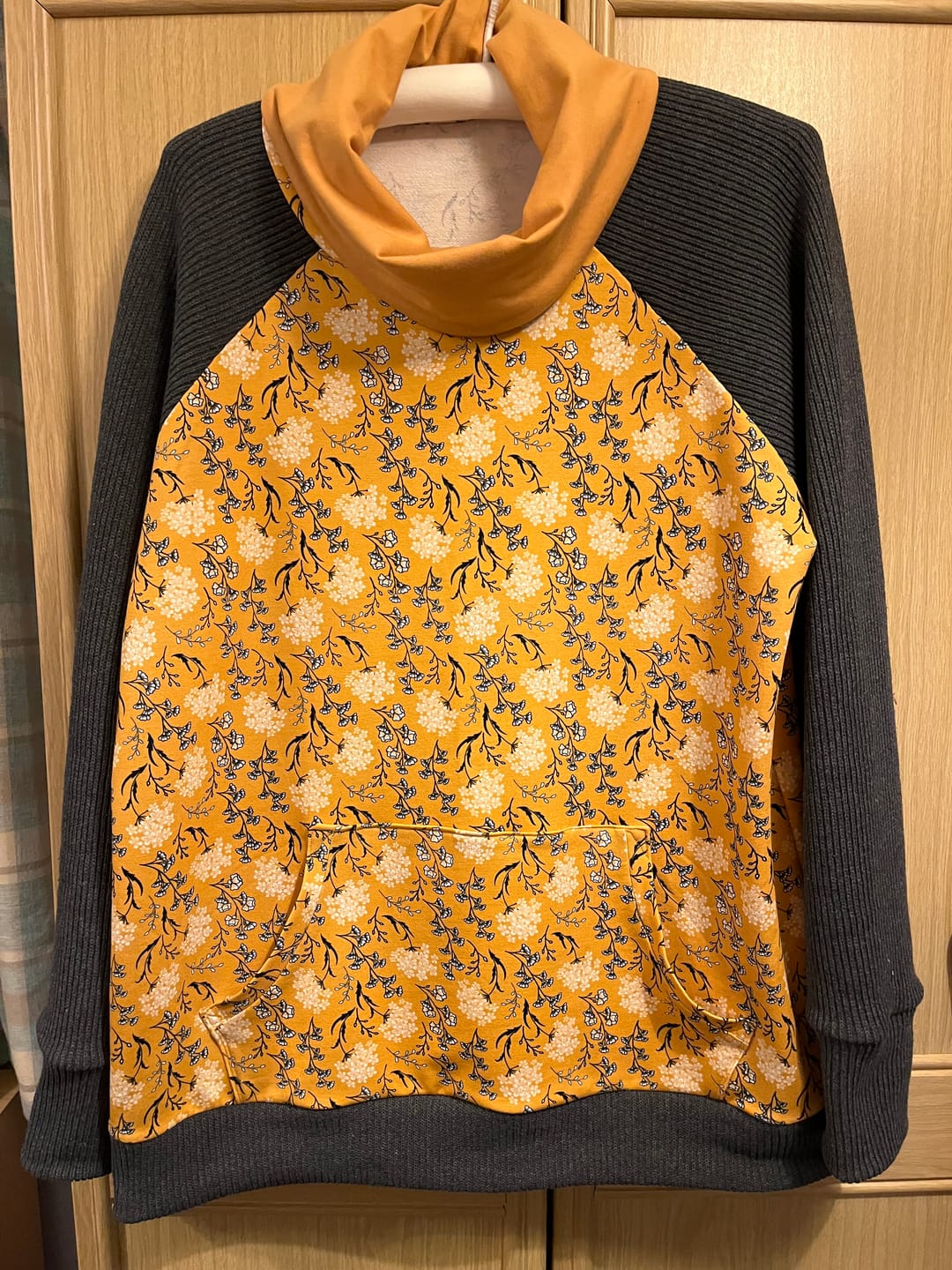 Customer photo review of Plain Recycled Cotton Mix Knit Fabric