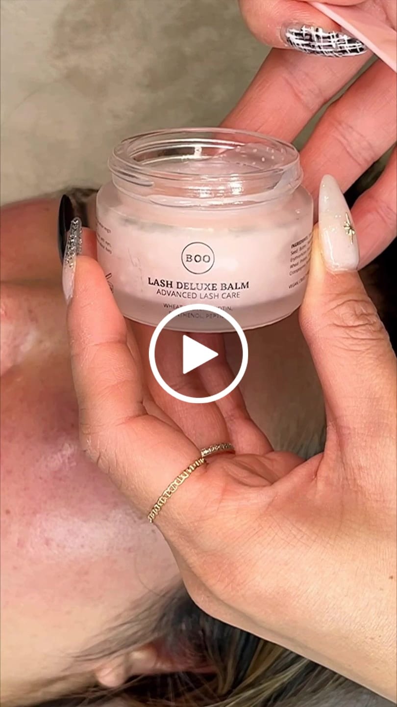 Customer video review of Deluxe Lash & Brow Balm