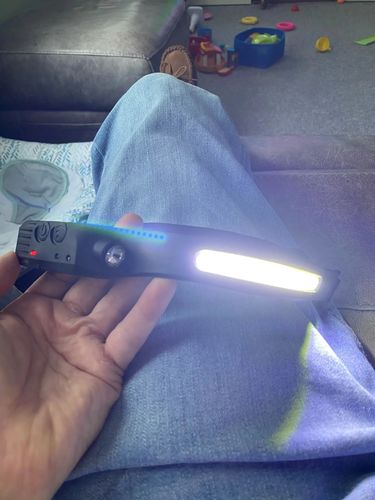 Customer photo review of Ledsen™ Headlight - LED-Forlygte Med Lang Batterilevetid