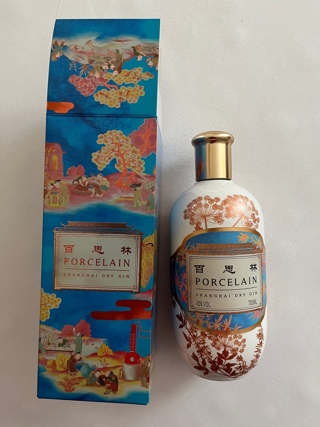 Customer photo review of Porcelain Shanghai Dry Gin