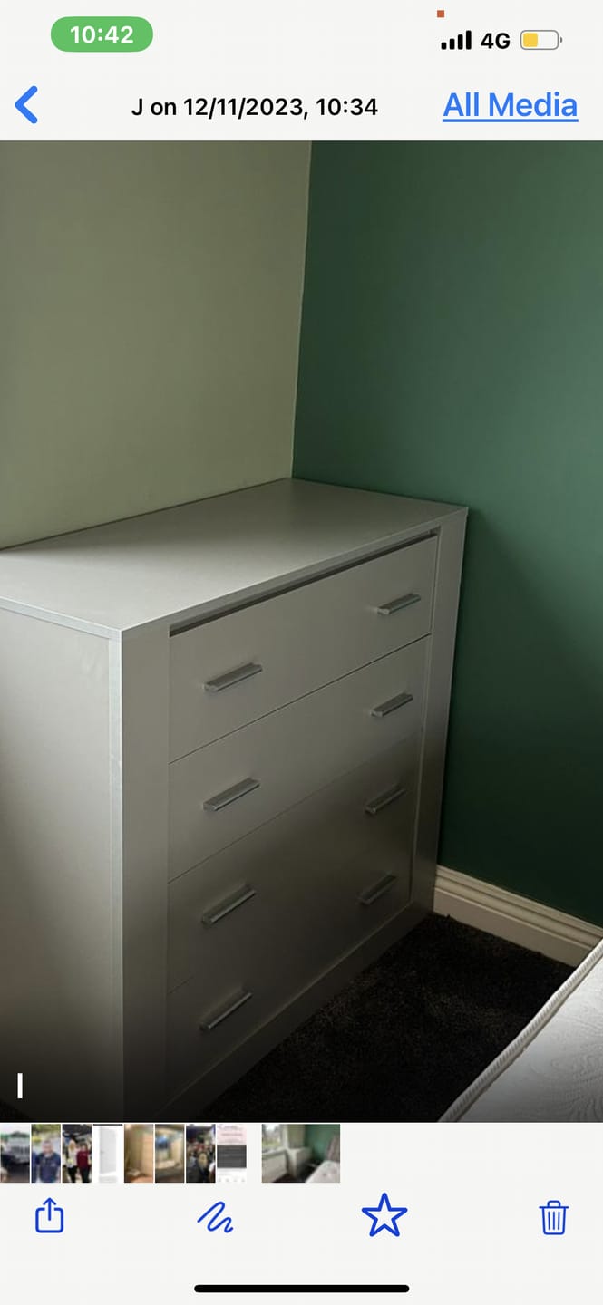 Customer photo review of Idea ID-10 Chest of Drawers 100cm