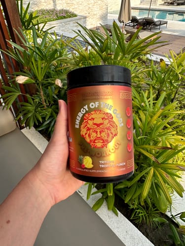 Customer photo review of Energy of The Gods - High Stim Pre Workout