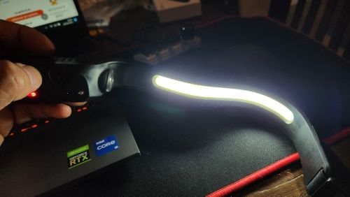 Customer photo review of Ledsen™ Headlight - LED-Forlygte Med Lang Batterilevetid