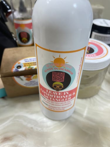 Customer photo review of Leave In Conditioner & Detangler