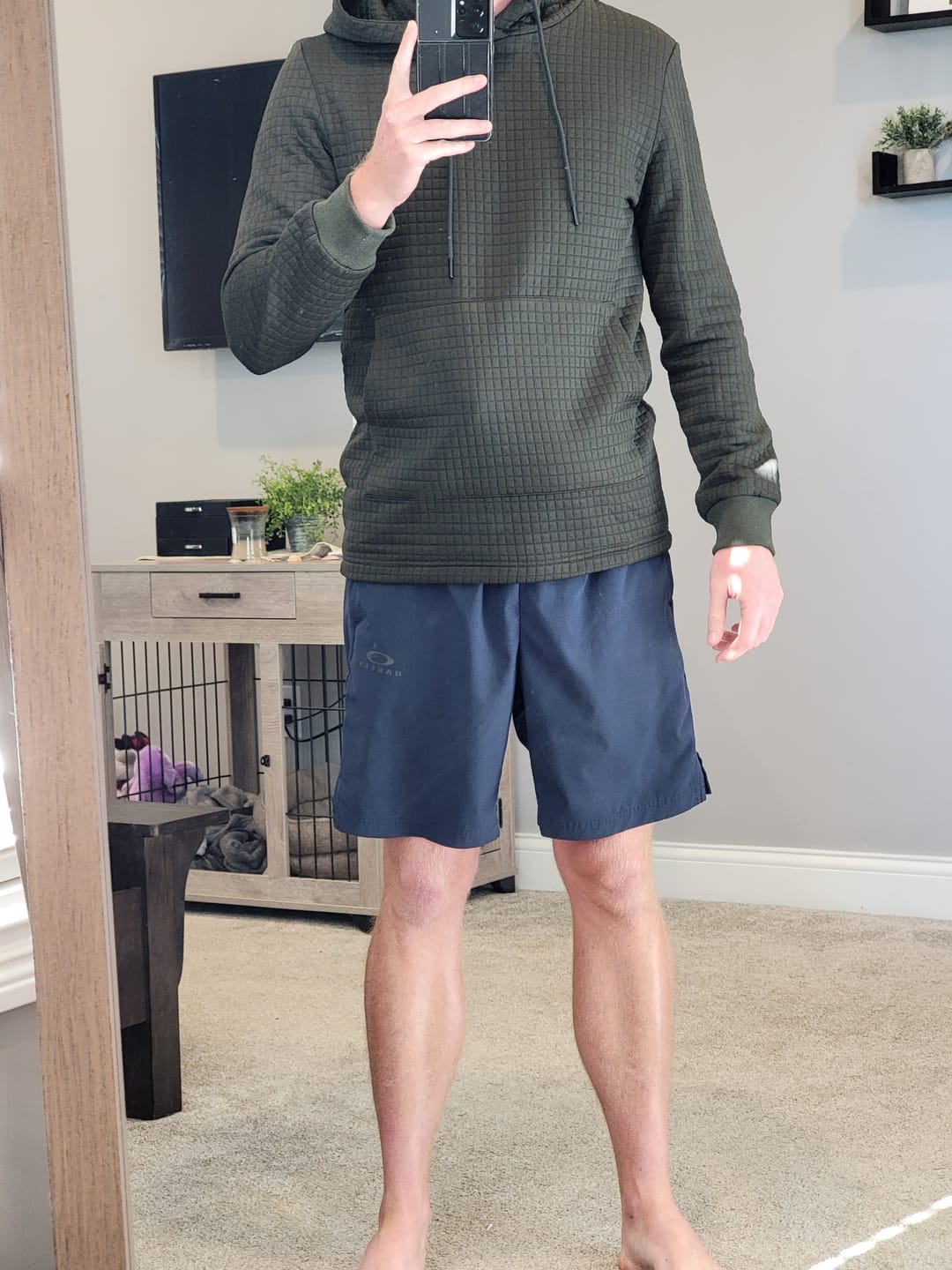 Customer photo review of Standoff Concealment Hoodie Mk.II - Woodland Green