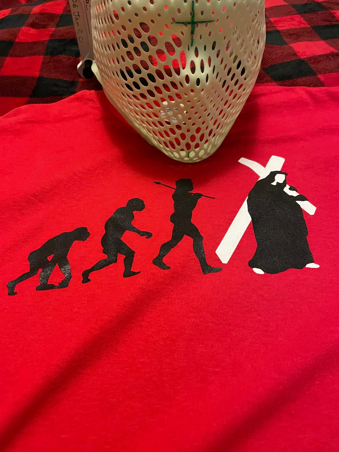 Customer photo review of Mystery T-shirt