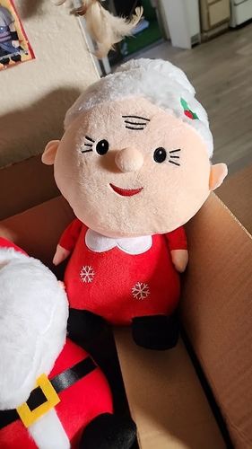 Customer photo review of Xmas Snuggles Plushies