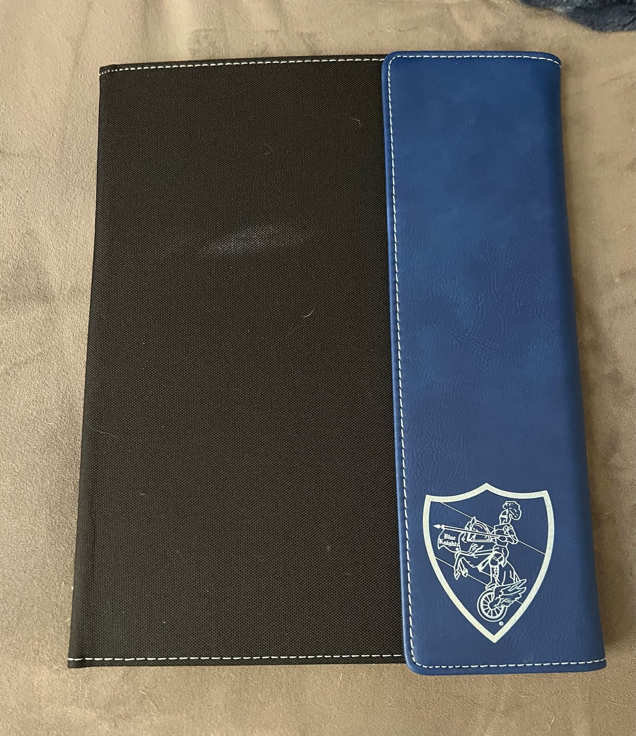Customer photo review of Christmas Gift For Him, Personalized Journal, Padfolio with Refillable Notepad, Personalized Notebooks