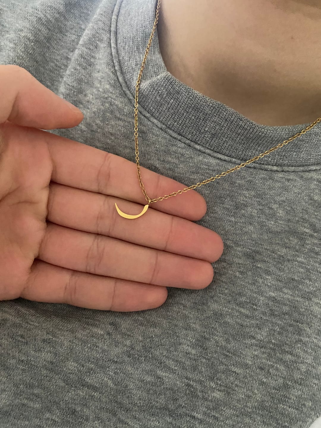 Customer photo review of Arabic Filigran Halskette | 18K vergoldet