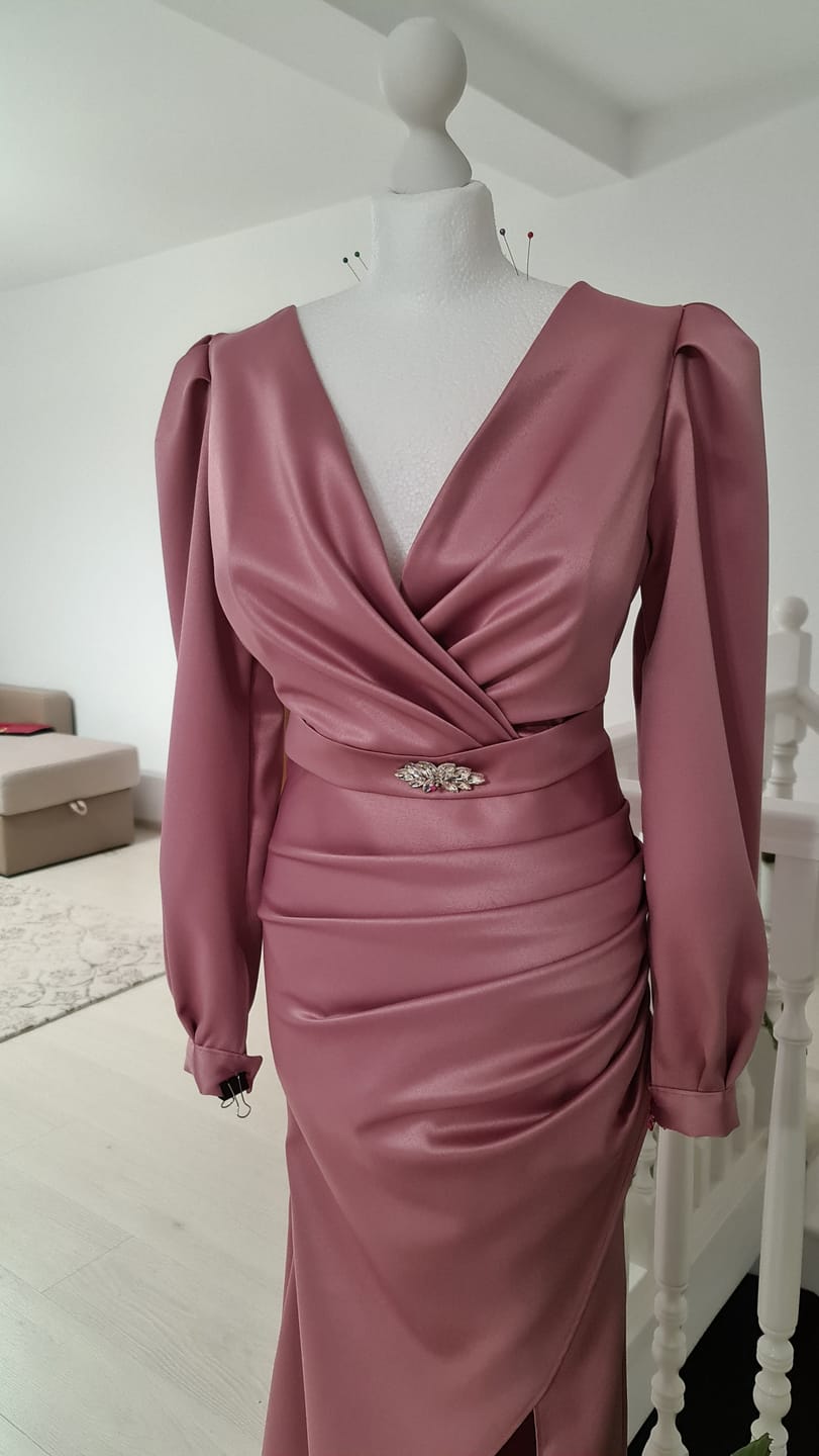 Customer photo review of Tafta Elastica Premium Roz Inchis