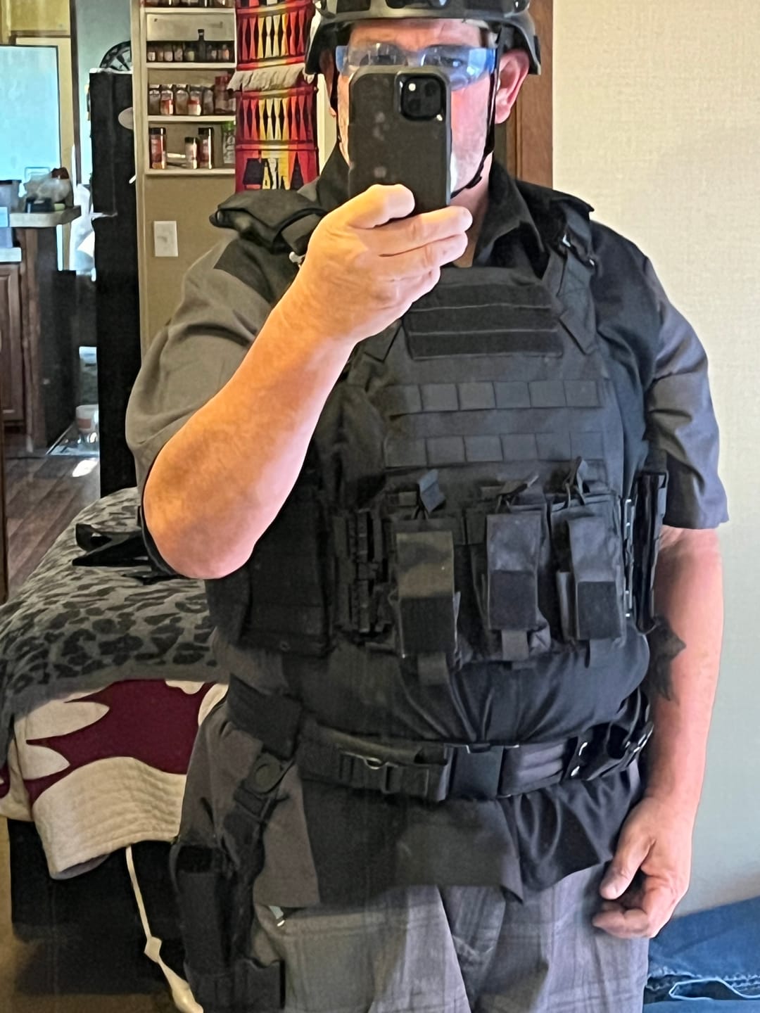 Customer photo review of RTS Ceramic NIJ 0101.06 Level IV Rifle Protection 10X12 Plate Insert