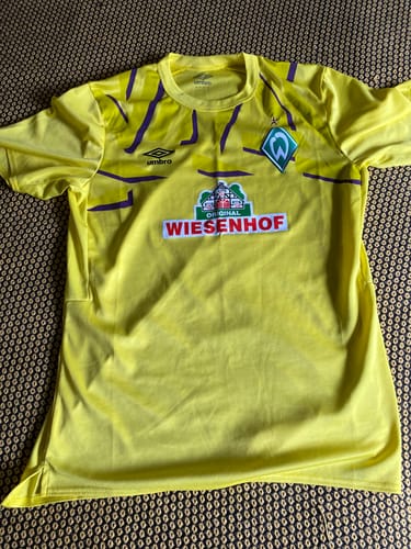 Customer photo review of Mens Mystery Football Shirt