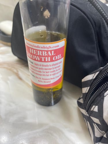 Customer photo review of Herbal Growth Oil