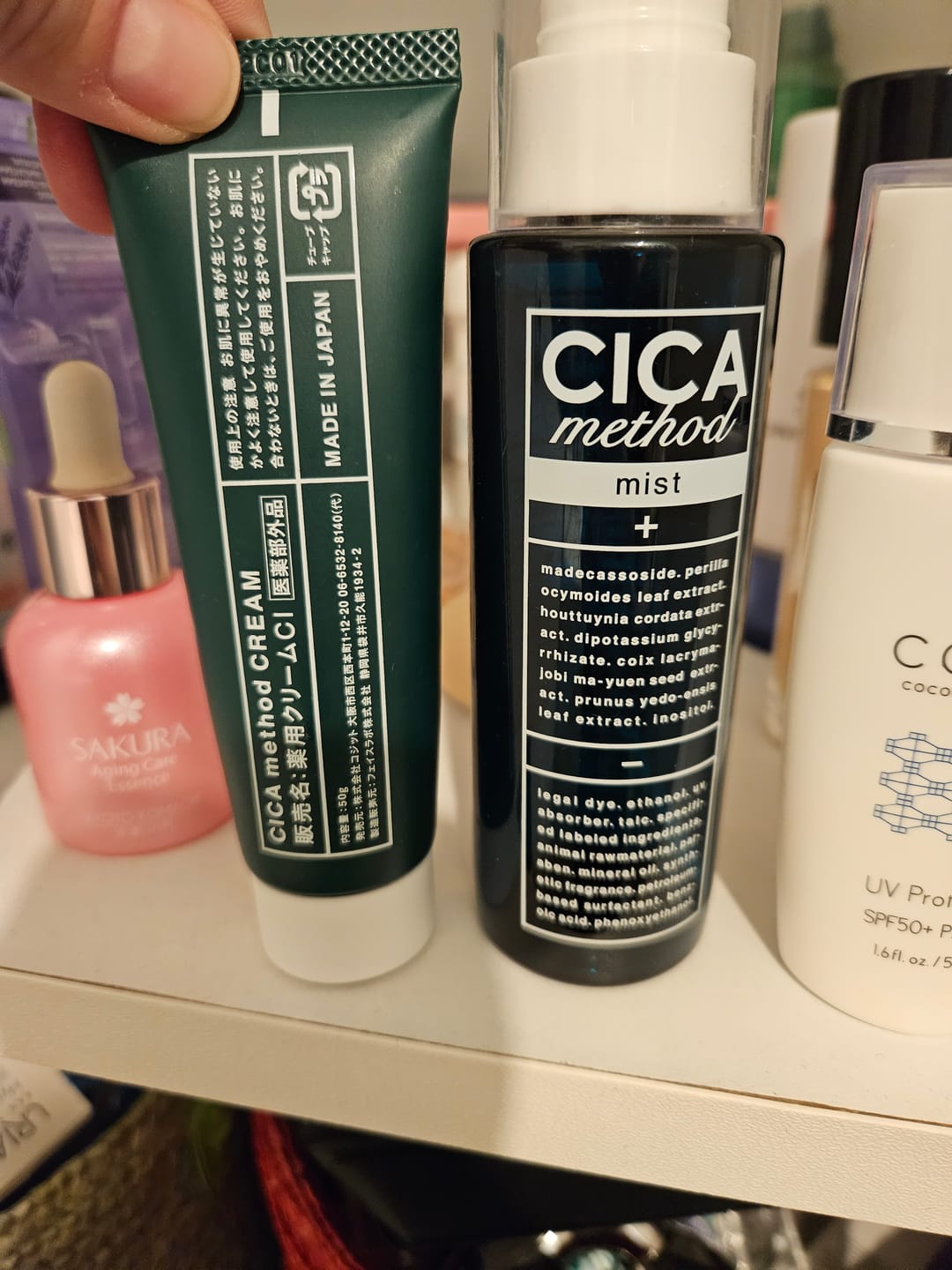 Customer photo review of Cica Method Cream