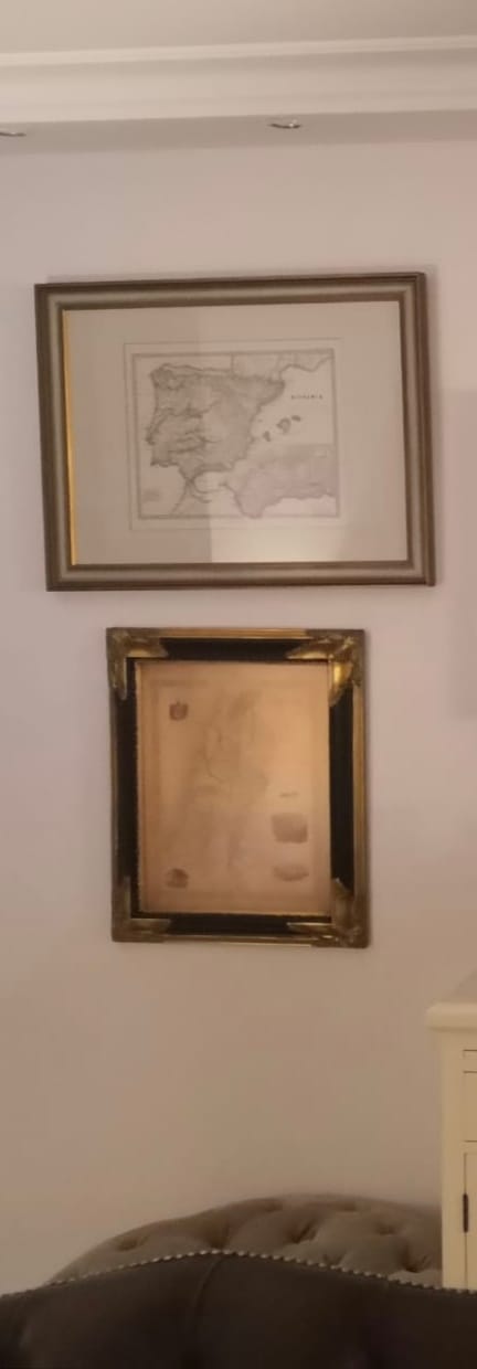 Customer photo review of Old Map of Ancient Palestine in 1851 - Holy Land, Canaan, Jerusalem, Judea, Samaria, Galilee, Israel, West Bank, Gaza