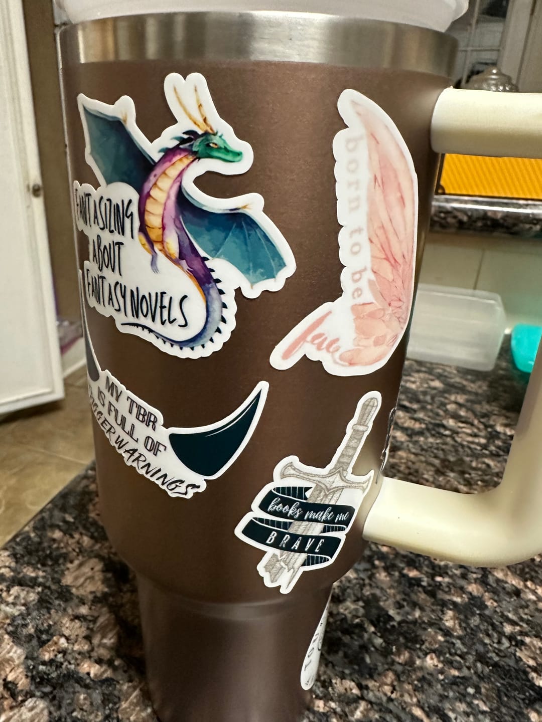 Customer photo review of magical sticker bundle