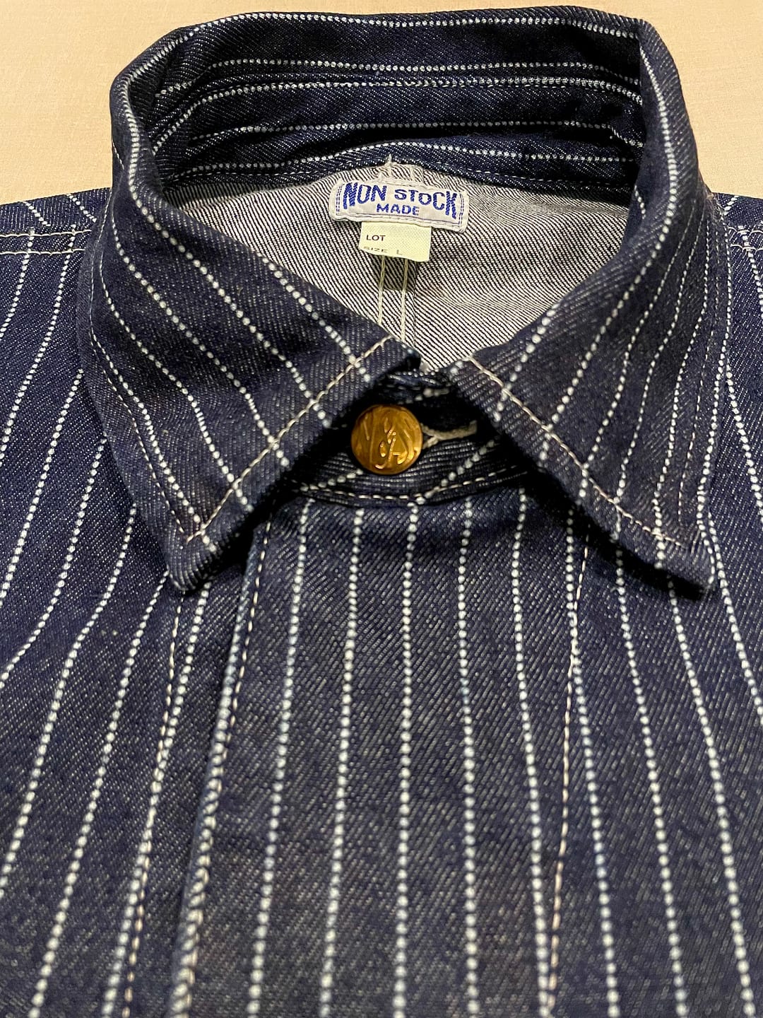 Customer photo review of 1930s Wabash Railway Work Coat