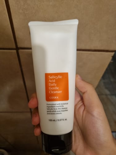 Customer photo review of COSRX - Salicylic Acid Daily Gentle Cleanser 150 ml