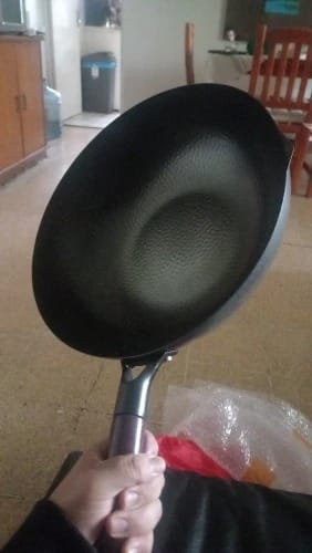 Customer photo review of Le Norikura Wok Martelé