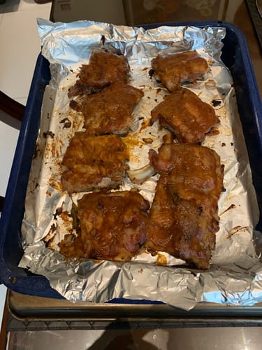 Customer photo review of Baby Back Ribs de Cerdo