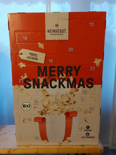 Customer photo review of Snack-Adventskalender 2023