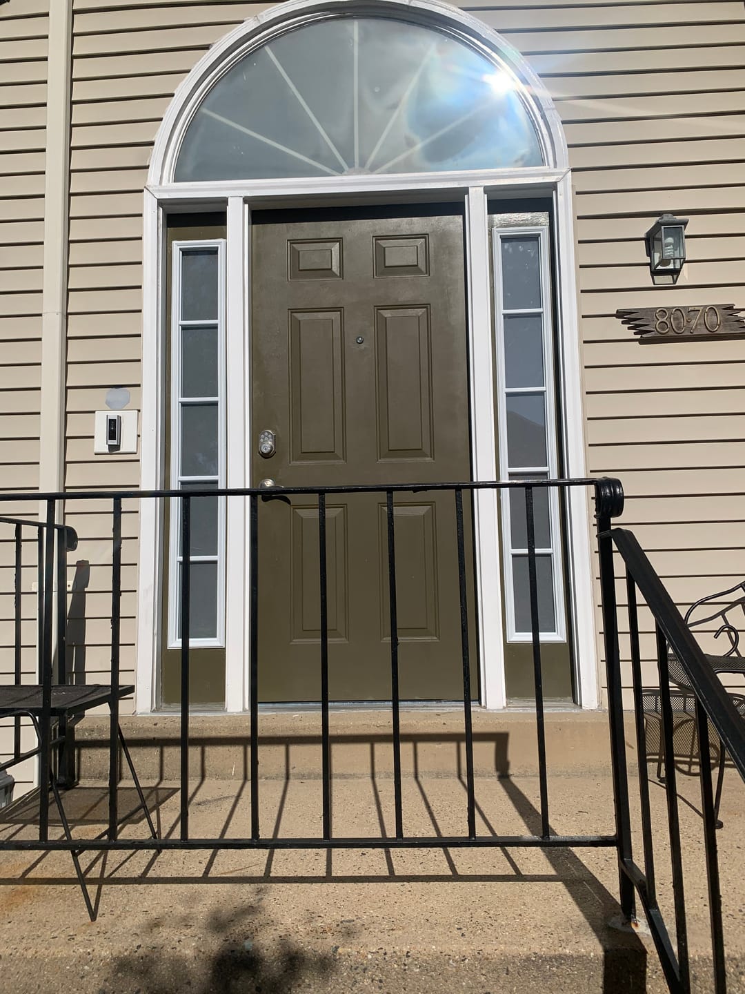 Customer photo review of Clear 5 Lite Glass and Frame Kit (Full Sidelite)