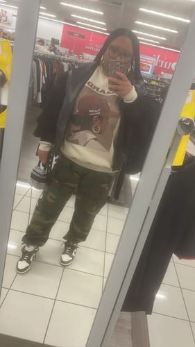 Customer photo review of Trust the Process Crewneck