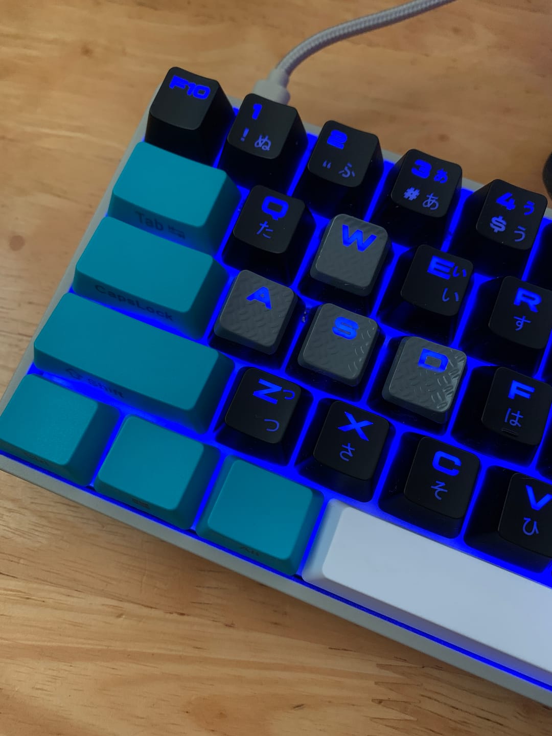 Customer photo review of DrunkDeer G65 - Wired Actuation-Distance-Adjustable Magnetic Switch Gaming Keyboard