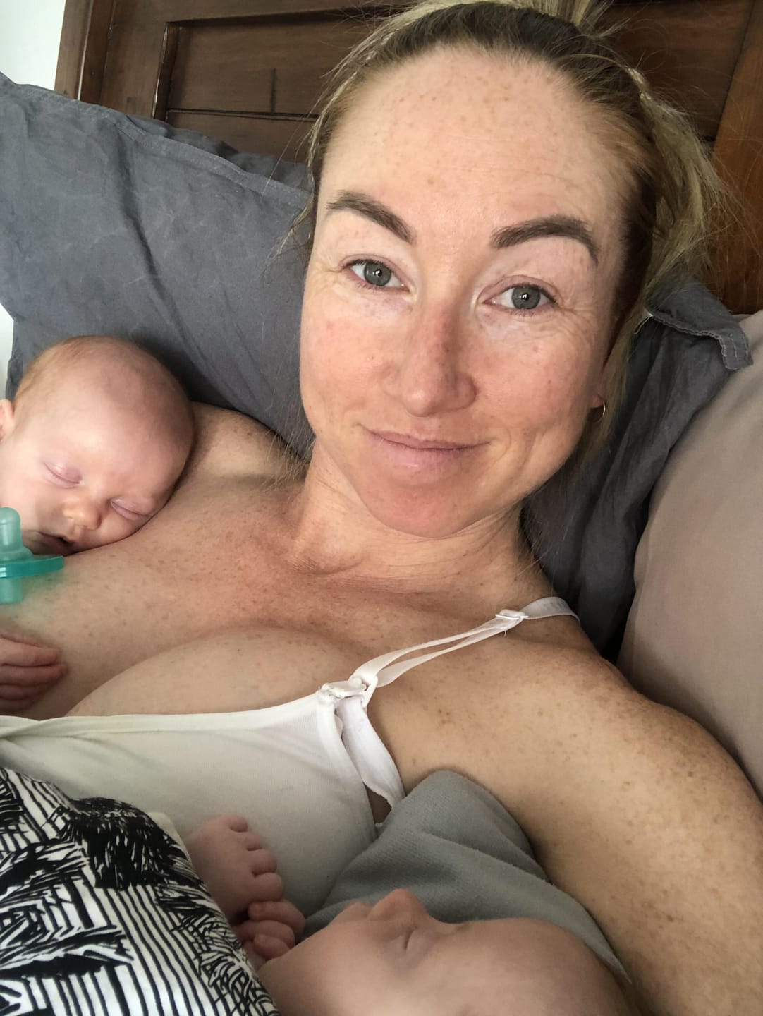 Customer photo review of Motherhood Hydration Powder - Blood Orange