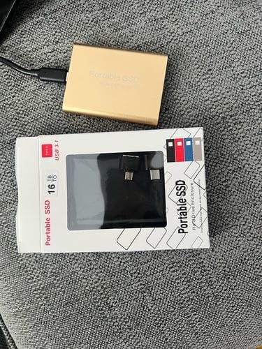 Customer photo review of 30TB/16TB/8TB/4TB/2TB/1TB Ultra Speed External SSD