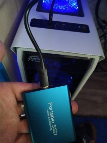 Customer photo review of 30TB/16TB/8TB/4TB/2TB/1TB Ultra Speed External SSD