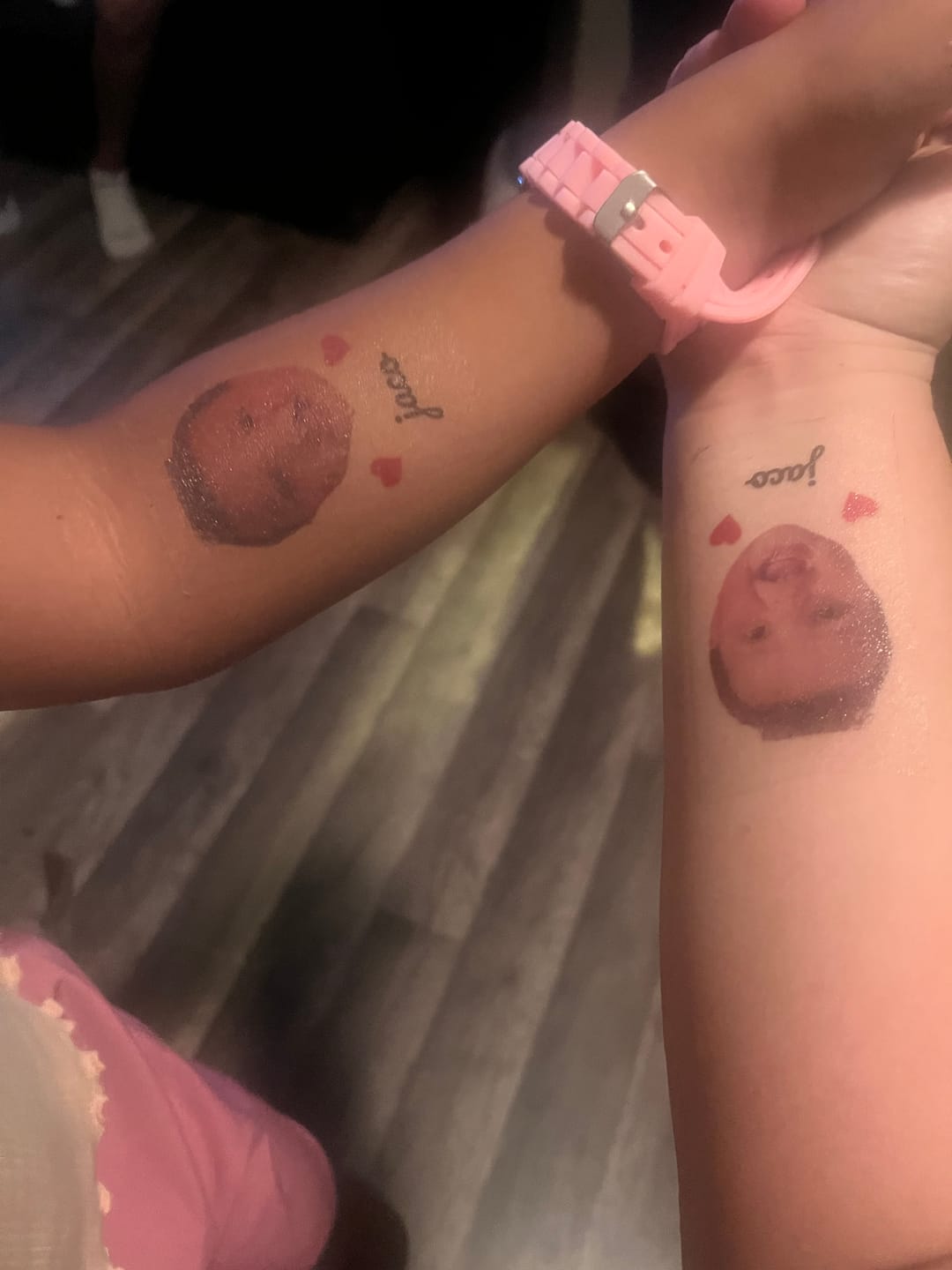 Customer photo review of Double Heart Love!