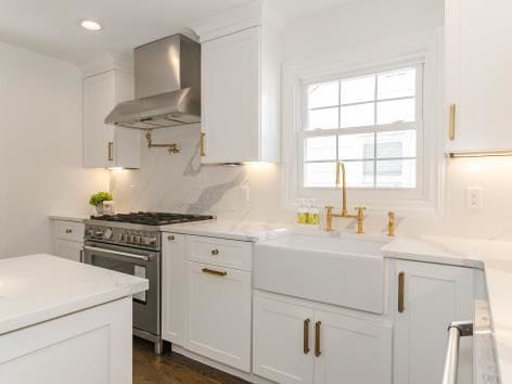 Customer photo review of Unlacquered solid brass kitchen faucet , kitchen sink , sink faucet , brass sink faucet , brass kitchen faucet , faucet , sink faucet