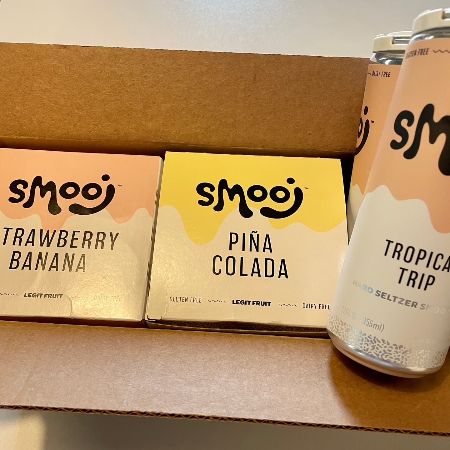 Customer photo review of Smooj Sampler Pack
