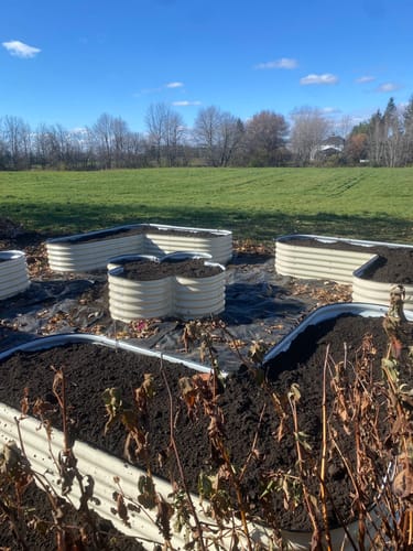 Customer photo review of 17” Tall L-Shape