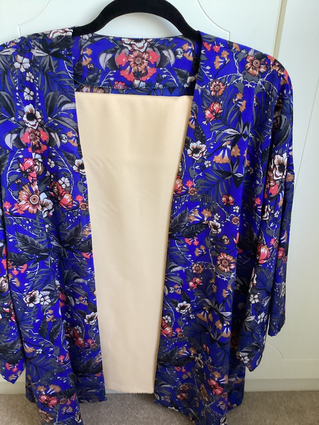 Customer photo review of Plain Smooth Crepe Polyester Fabric