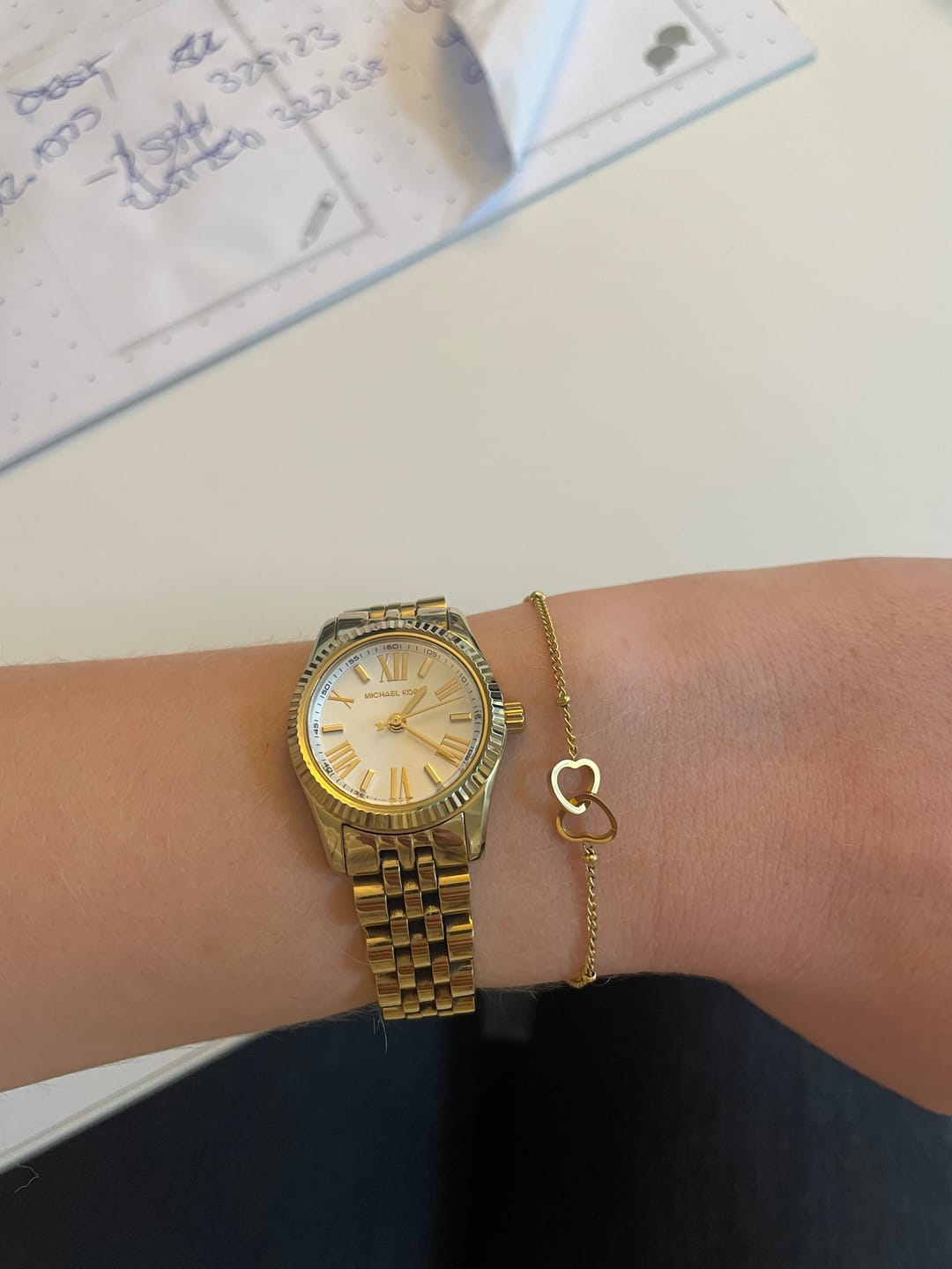 Customer photo review of Best Friends Armband | 18K vergoldet