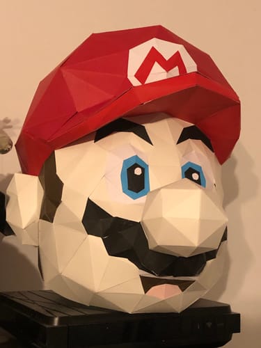 Customer photo review of Patrons Masque Super Mario (pdf)
