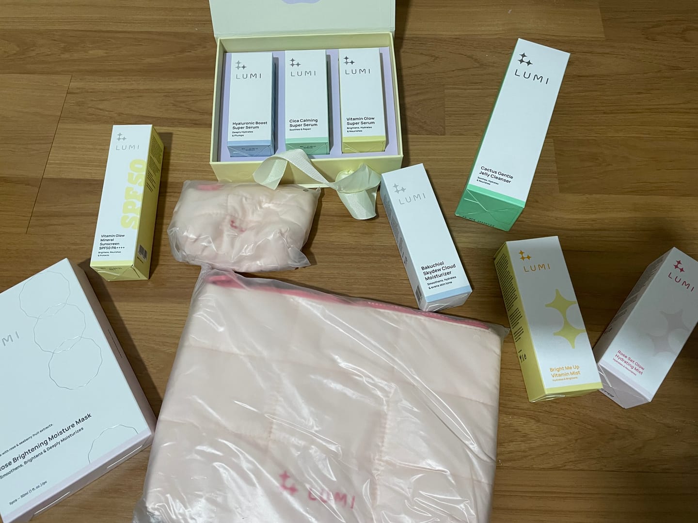 Customer photo review of Super Serum Trio