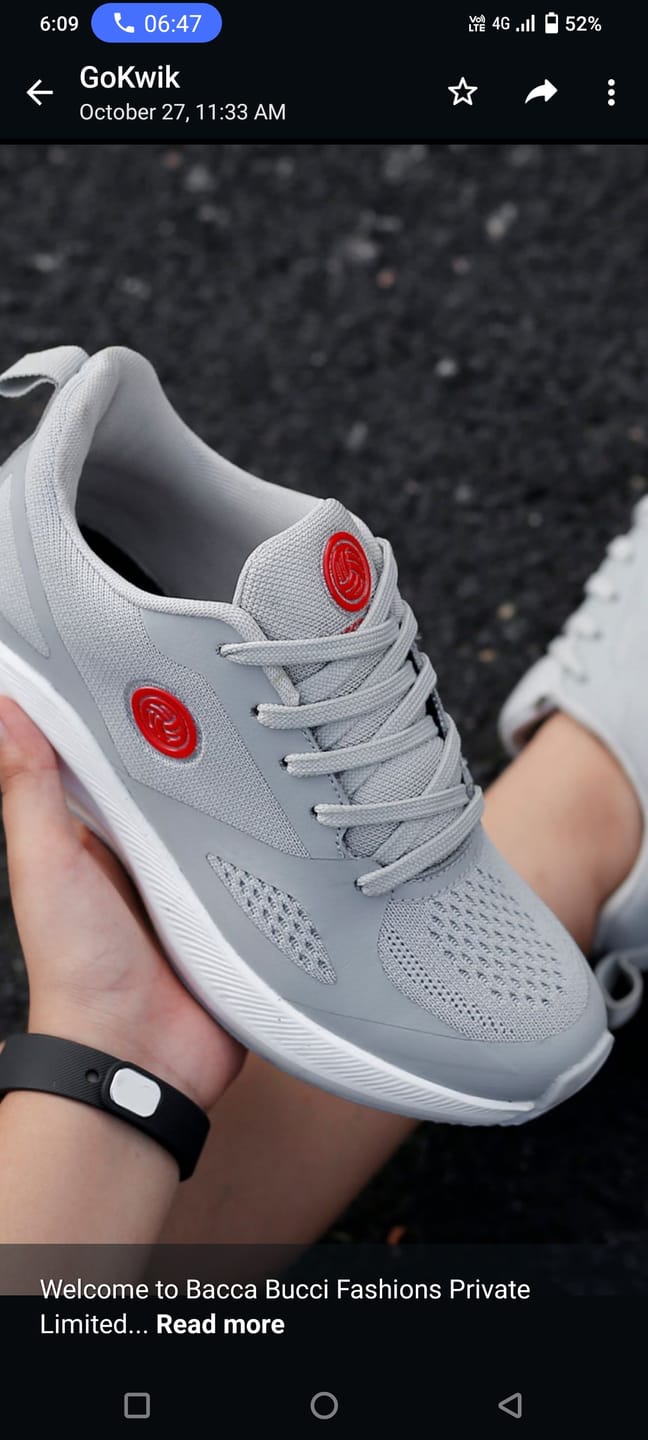 Customer photo review of Bacca Bucci IMPACT Running Shoes/Sneakers for Gym/Training/Casual Walking for Women