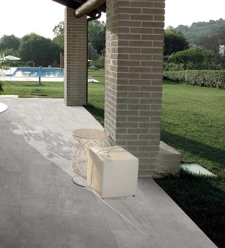 Customer photo review of Alpine Grigio - Grey Porcelain Paving Tiles - 1200 x 600 x 20mm