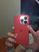 Customer photo review of iPhone 15 Silicone Case with MagSafe