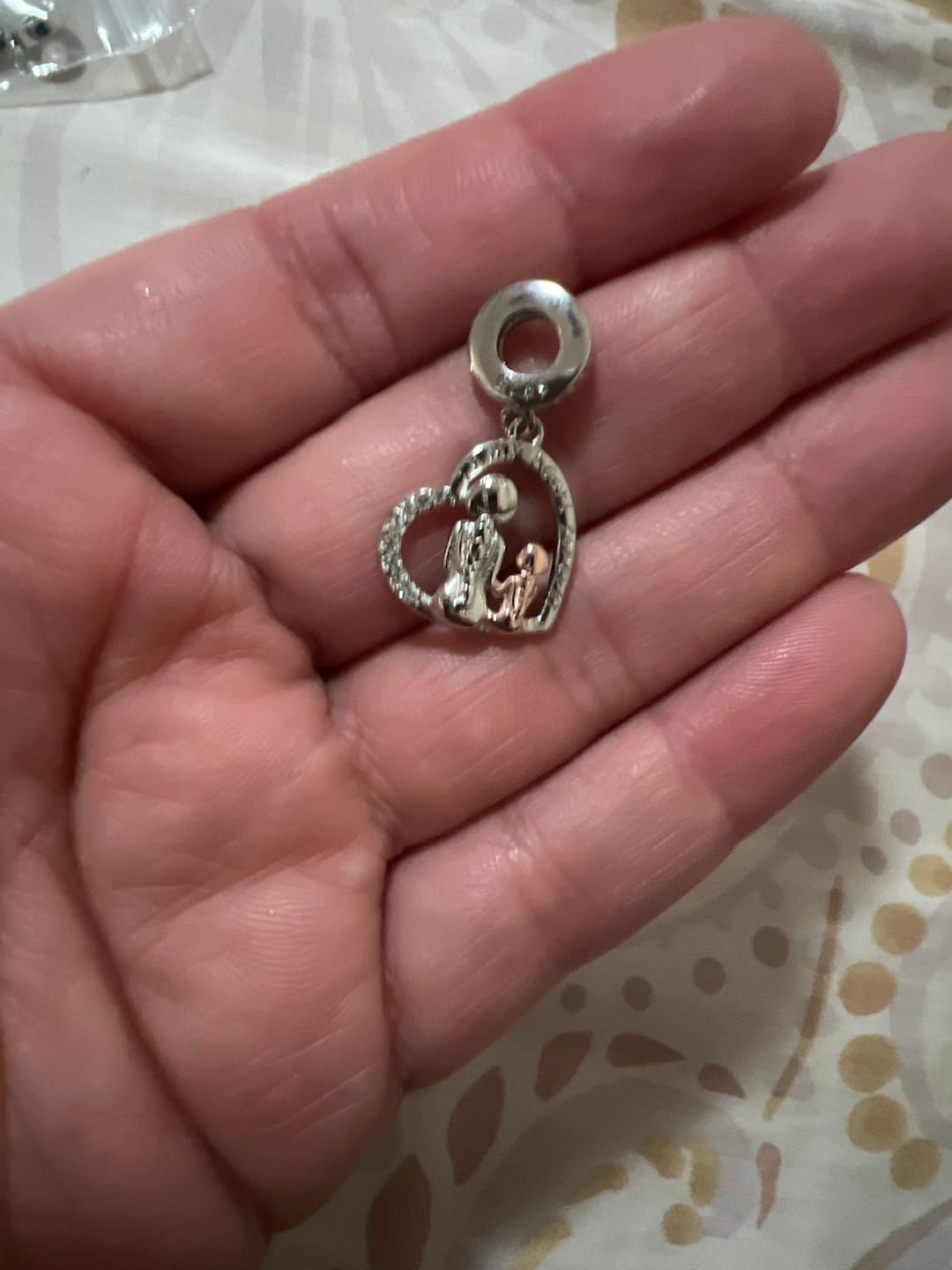 Customer photo review of Charm Mama "In My Heart Forever"