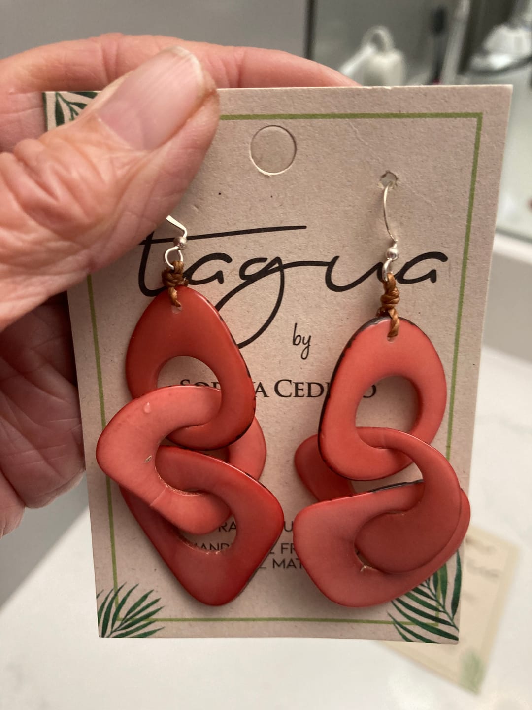 Customer photo review of Vero Earrings